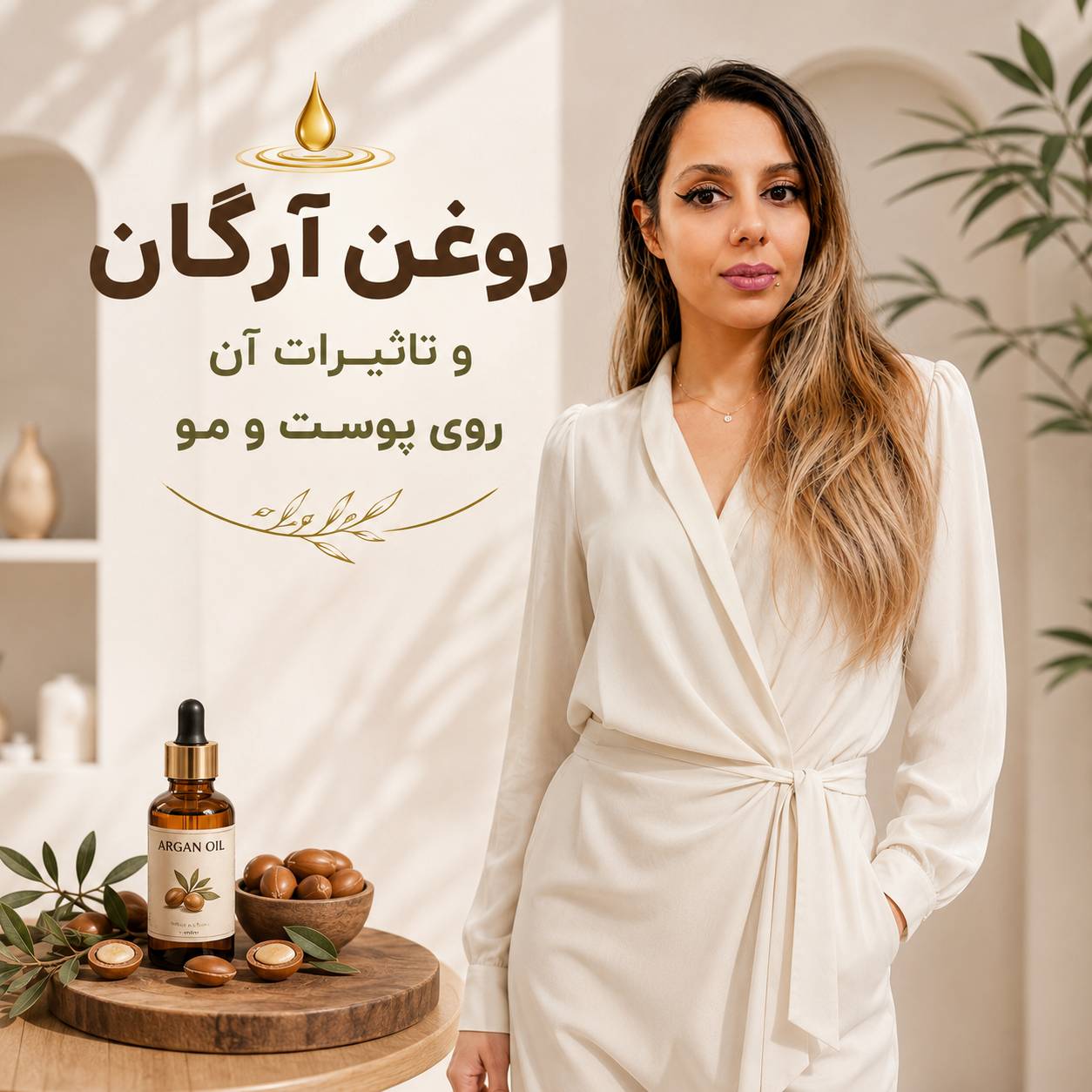 خواص روغن آرگان و تأثیرات آن روی پوست و مو مهسا سپهری جاست لاین
