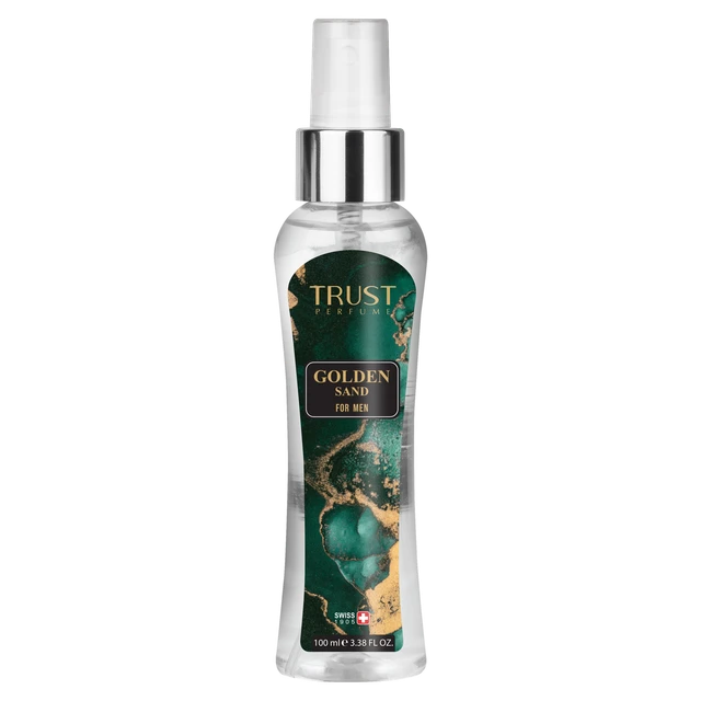 309 بادی میست مردانه تراست مدل Golden Sand با حجم 100 میل - تصویر 1