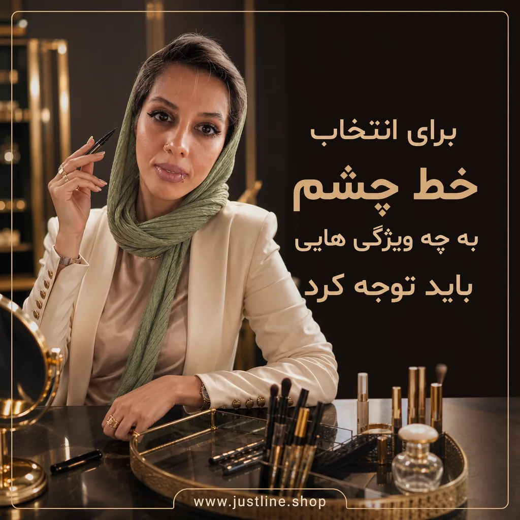 برای انتخاب خط چشم به چه ویژگی هایی باید توجه کرد - جاست لاین