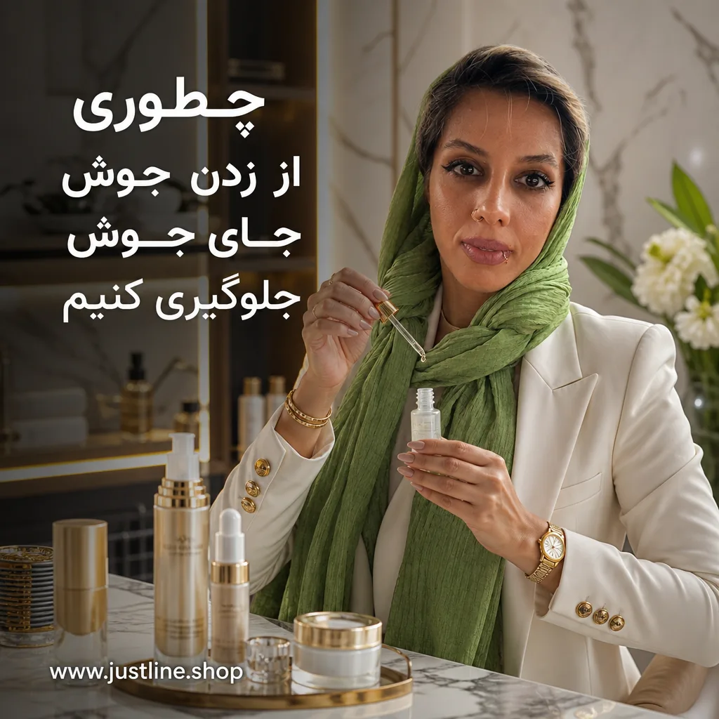 چطوری از زدن جوش جای جوش جلوگیری کنیم - جاست لاین