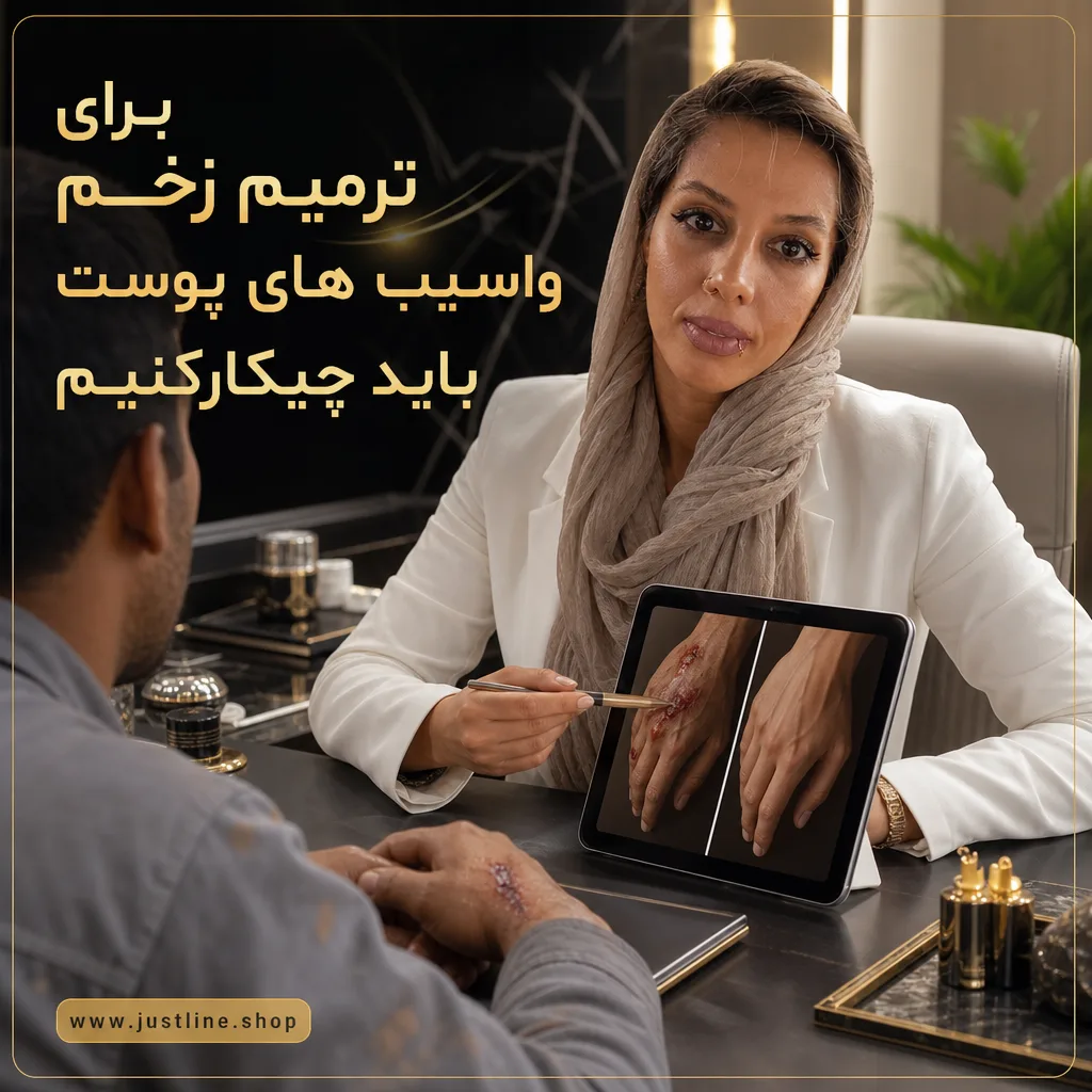 برای ترمیم زخم واسیب های پوست باید چیکارکنیم - جاست لاین
