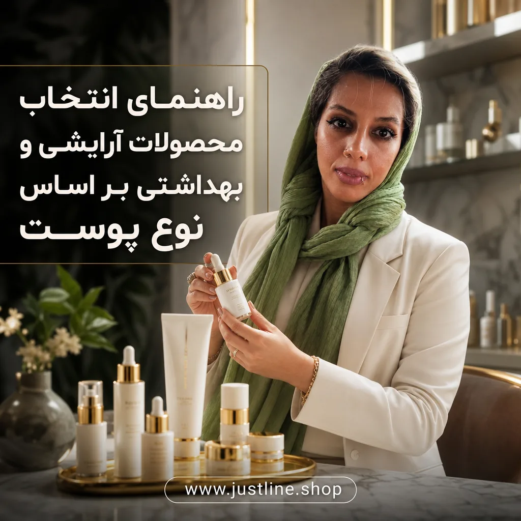 راهنمای انتخاب محصولات آرایشی و بهداشتی بر اساس نوع پوست - جاست لاین