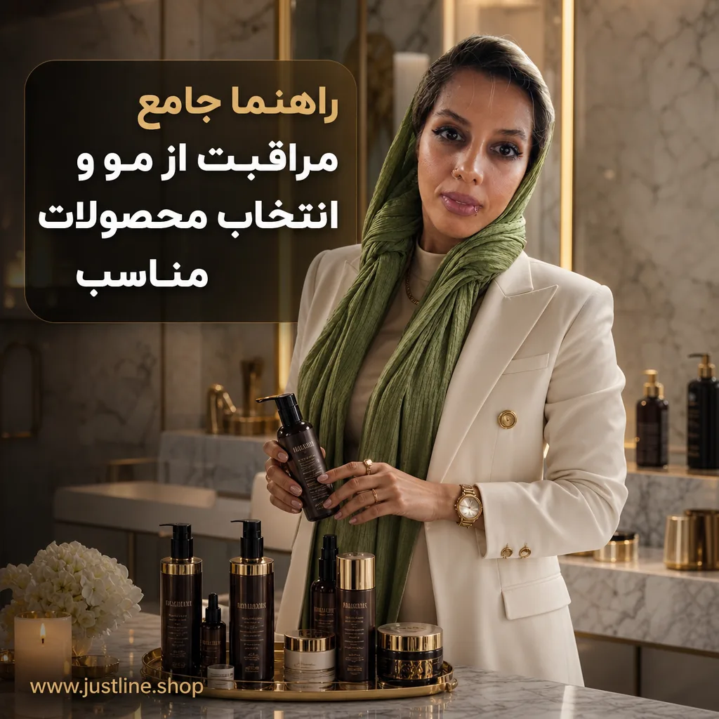راهنما جامع مراقبت از مو و انتخاب محصولات مناسب - جاست لاین
