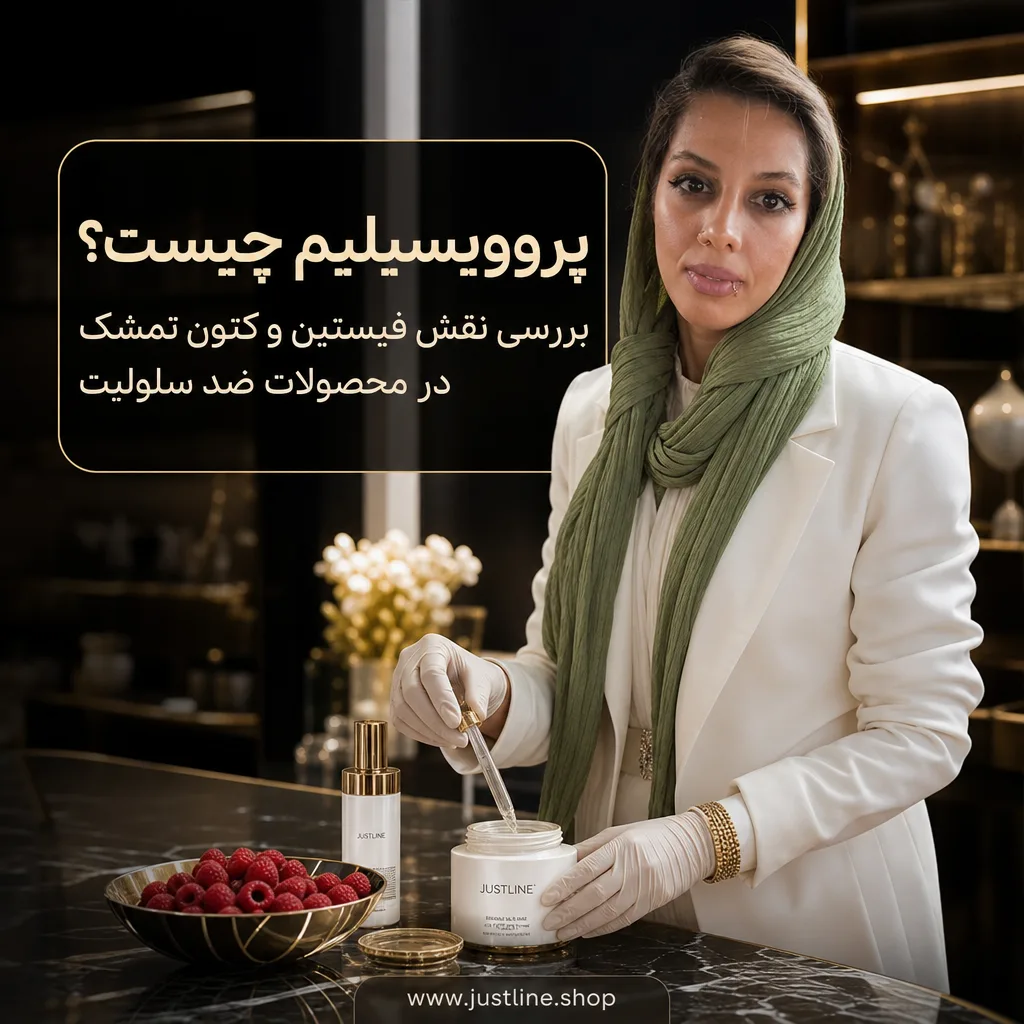 پروویسیلیم چیست؟بررسی نقش فیستین و کتون تمشک در محصولات ضد سلولیت - جاست لاین