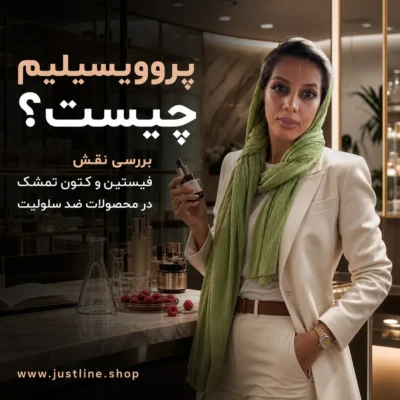 پروویسیلیم چیست؟بررسی نقش فیستین و کتون تمشک در محصولات ضد سلولیت - جاست لاین
