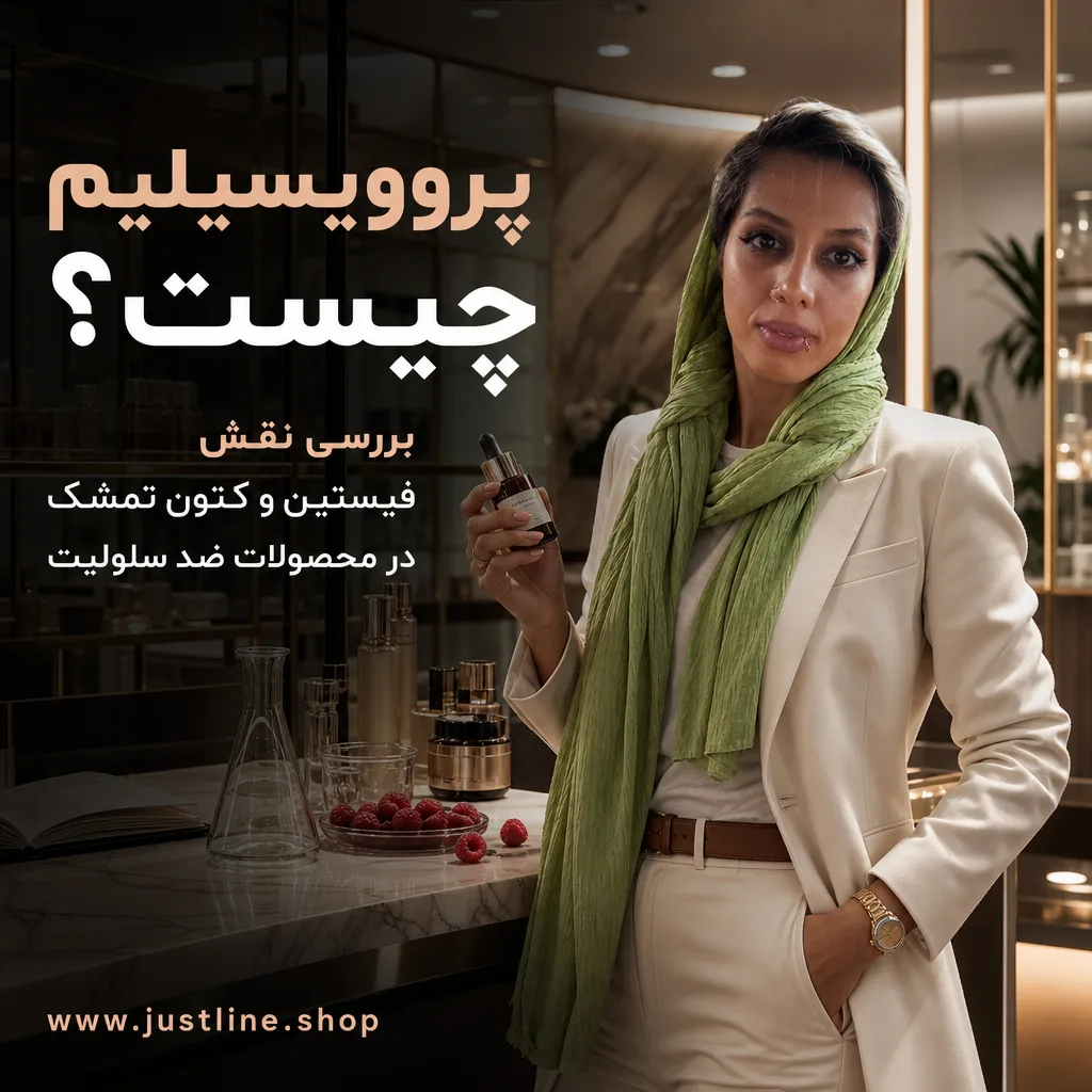 پروویسیلیم چیست؟بررسی نقش فیستین و کتون تمشک در محصولات ضد سلولیت - جاست لاین
