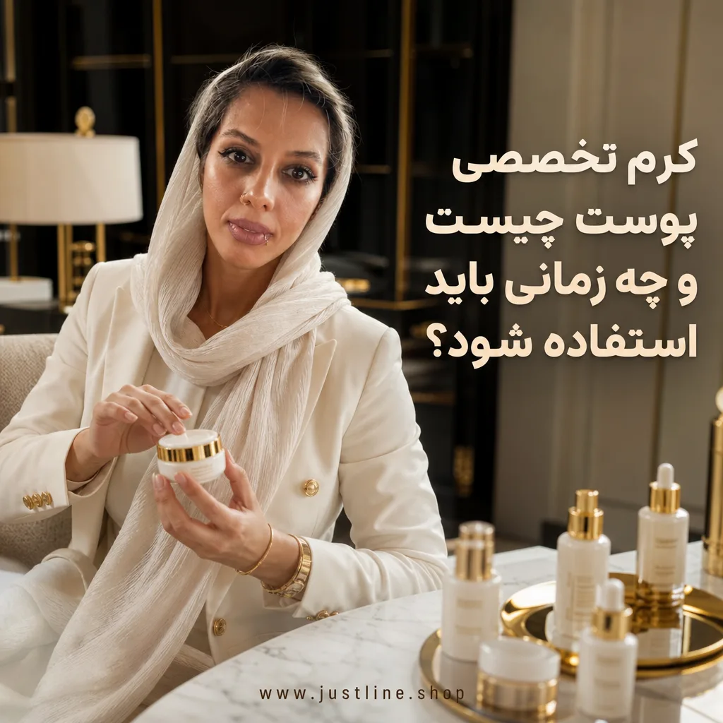 کرم تخصصی پوست چیست و چه زمانی باید استفاده شود؟ - جاست لاین