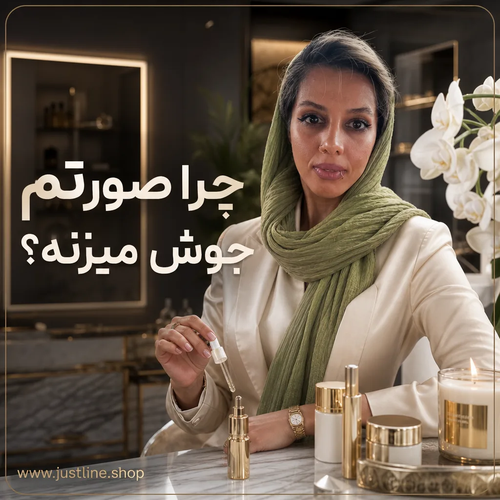 چرا صورتم جوش میزنه؟ - جاست لاین